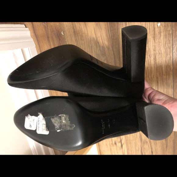 Saint Laurent YSL Black Satin Boots - Picture 3 of 7